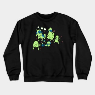 Rock N Rolliens: Party 8 Crewneck Sweatshirt